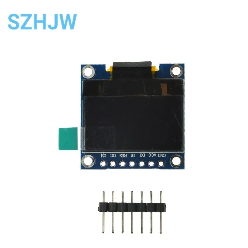 0.96 Inch IIC SPI Serial 7Pin White/Blue/Yellow Blue/Yellow OLED Display Module SSD1306 12864 LCD Screen Board