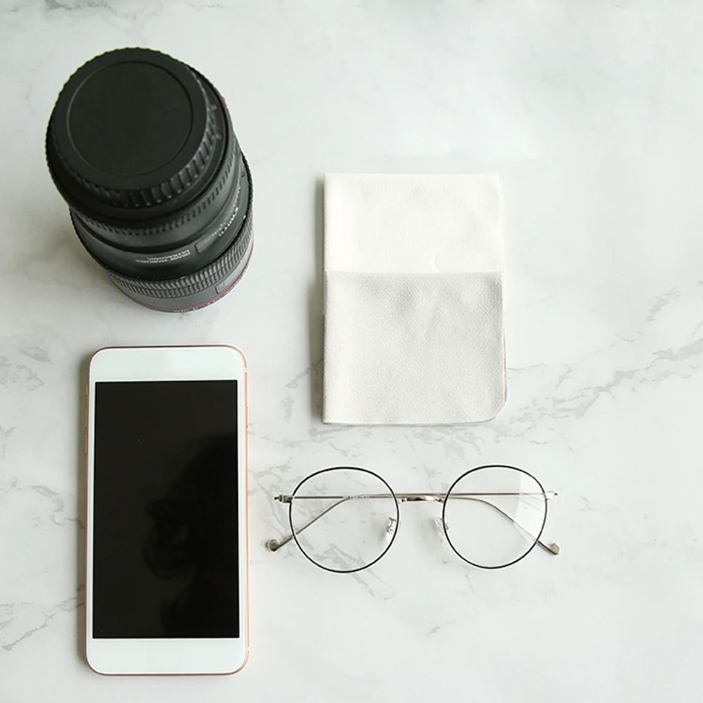 

10 Pcs Microfiber Glasses Cleaner Cloth High Water Absorption Lens Wipes Multi Purpose Eyeglass Cleaner For Cell Phones Screens