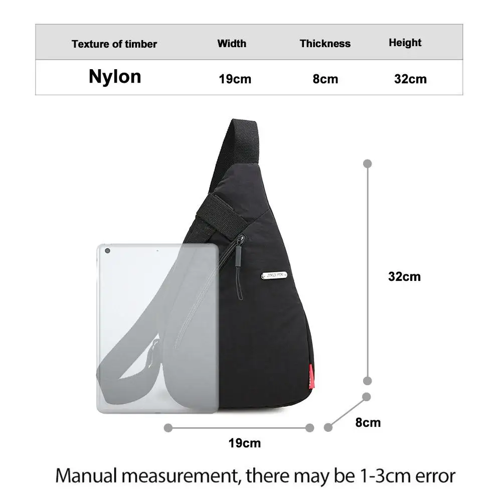 Adjustable Women‘s Casual Chest Bag – Large Capacity Crossbody Sling Bag for Travel & Sports, Multi-Pocket Phone Shoulder Bag