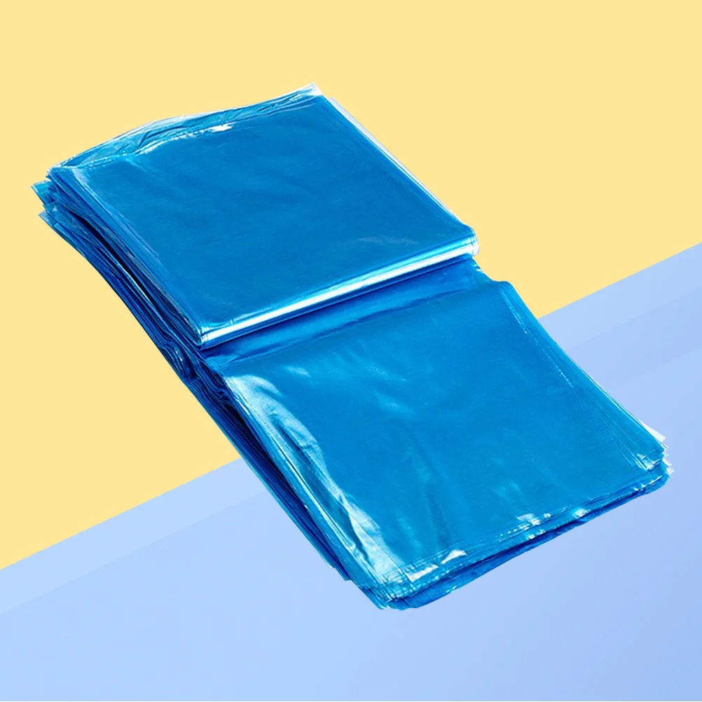 

250Pcs Wash Bottle Bag Universal Fit Disposable Plastic Shield Covers for Liquid Identification and Infection Control Wash