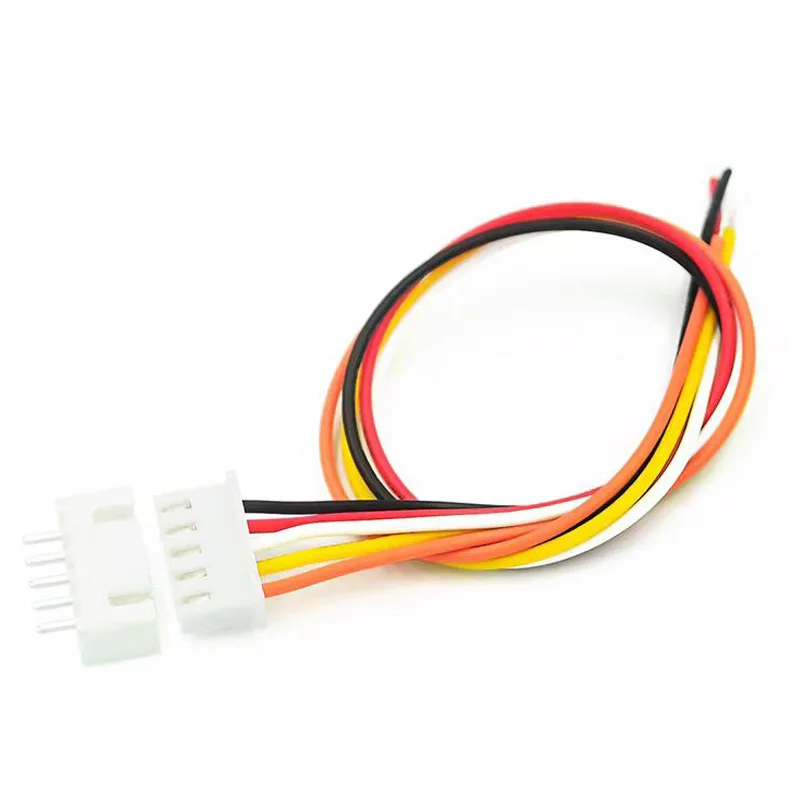 5PCS XH2.54-2P3P4P5P7P Single header cable with straight pin socket 20cm long 26# cable