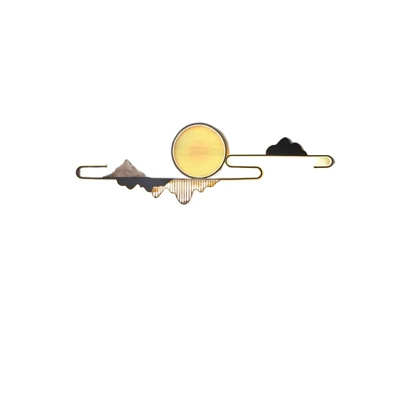 

New Chinese landscape garden light outdoor waterproof wallyard shadow wall wall light garden wall ambient light