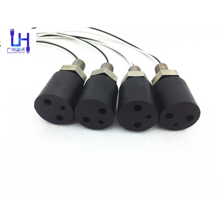 Subsea ปลั๊ก2ขาสำหรับเชื่อมต่ออุปกรณ์ใต้น้ำเต้ารับไฟฟ้าตัวเมียแบบวงกลมกันน้ำได้