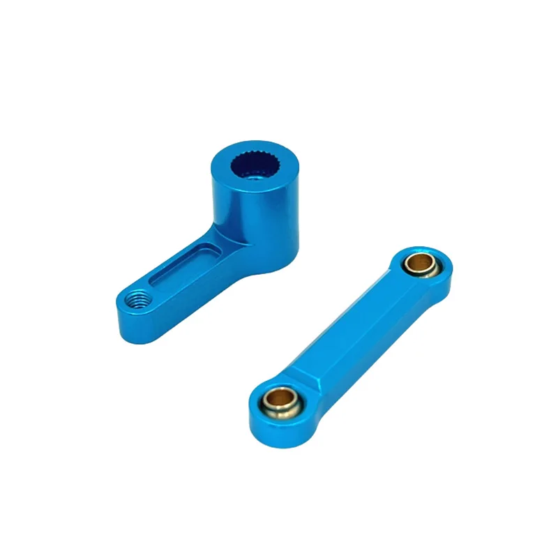 Metal Upgrade Remote Control Car 25T servo arm steering rod  Fit For MJX 1/7 7303 7304