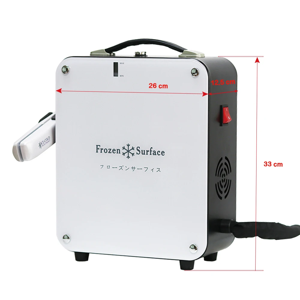 Hot sale Cryolipolysis Nano Hair Care Machine Ice Frozen Hair Repair Damaged Hair Keratin Therapy Hair Treatment Device Flat