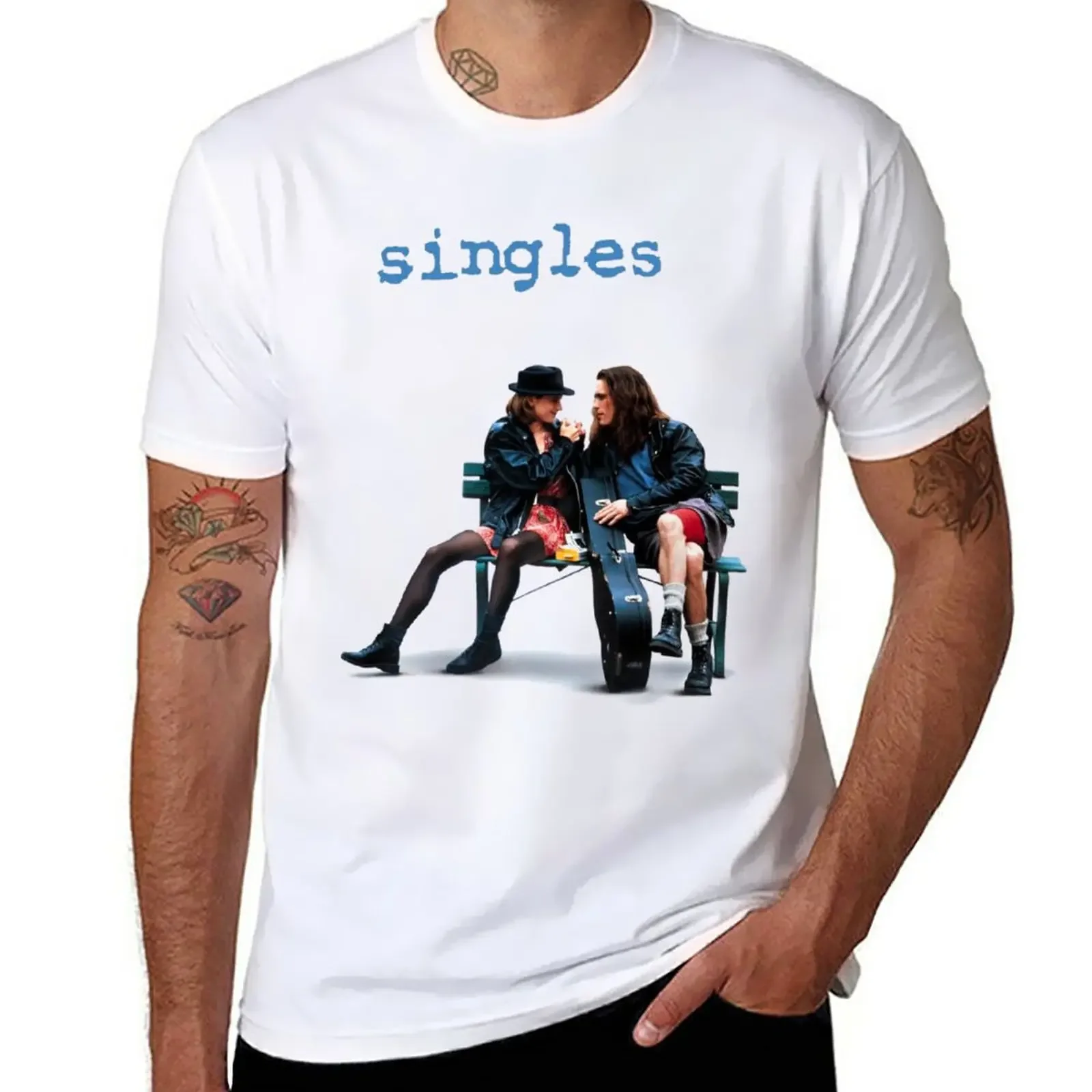 Singles T-Shirt shirts graphic tees sweat new edition Men's t-shirt