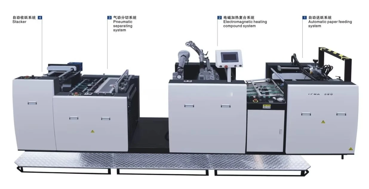 Fully Automatic Plastic OPP PET PVC Metallic Thermal Film Laminating Machine for Sale
