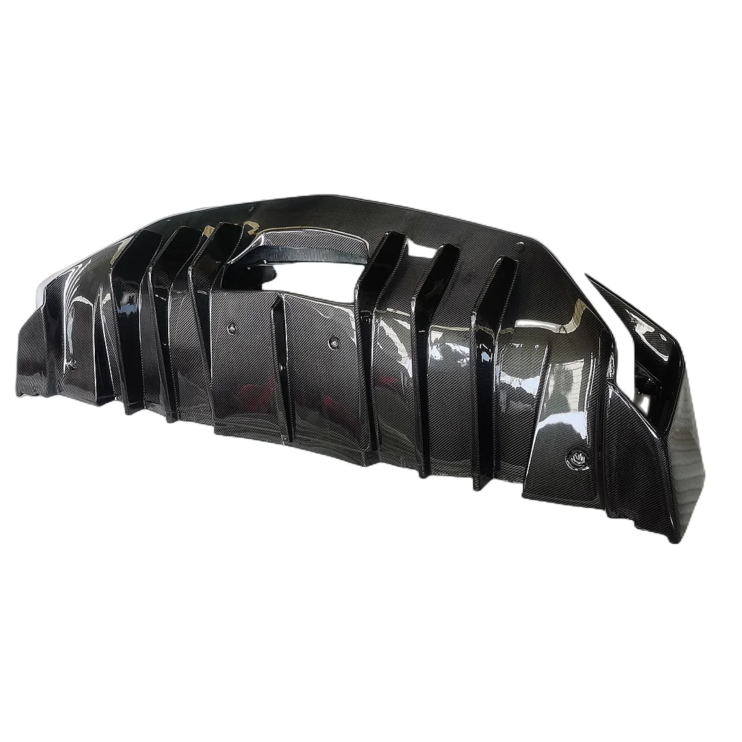 

Super Quality SV Style Half Dry Carbon Fiber Rear Bumper for Lamborghini LP700 LP720 LP750 Body Kits Aventador Bodykit