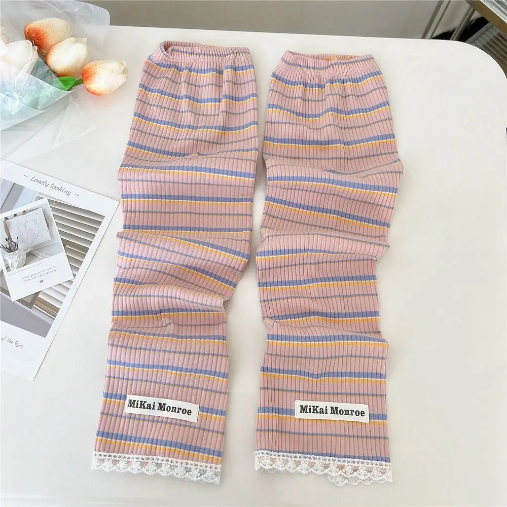 New Ice Shreds Maniche di protezione solare Protezione UV a righe Protezione solare Maniche di ghiaccio Moda Manica da braccio carina Estate