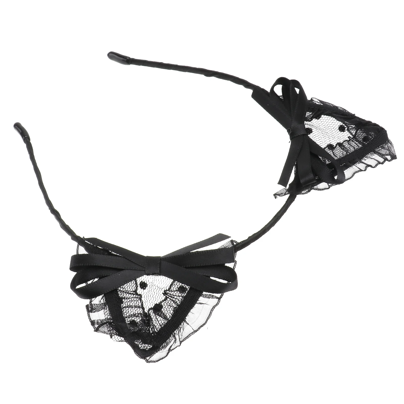 

Cat Ears Headwear High Elasticity Durable Quality Perfect Party Props Shooting Family Festival Hair Decor Accessory Cartoon Chic