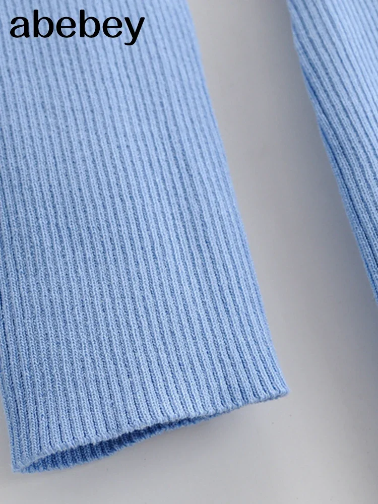 2026 신상 베이직 여성용 탄성 솔리드 엘레강스 V넥 스웨터 드레스 긴팔 여성용 사이드 오픈 미디 롱 드레스