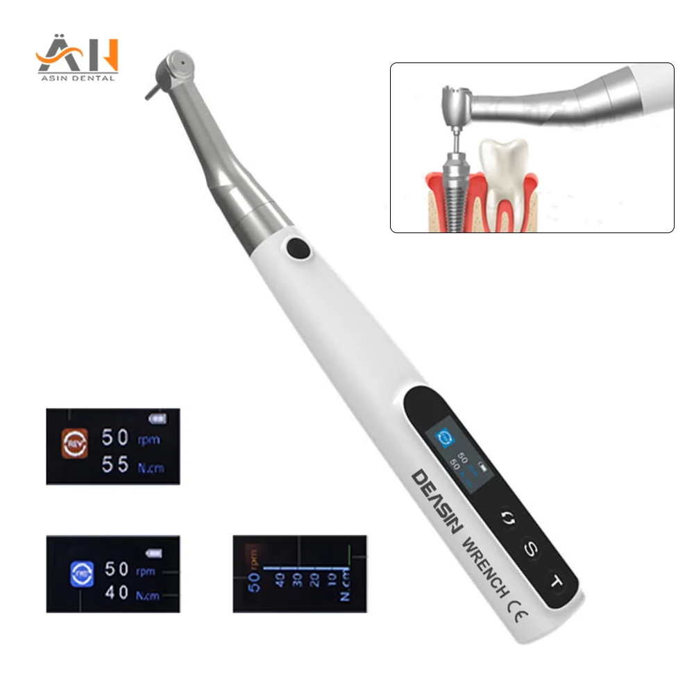 Dental Implant Universal Torque Wrench Motor Electrical Screwdriver Prosthetic Kit For Dental Clinic Dentistry Repair Tools