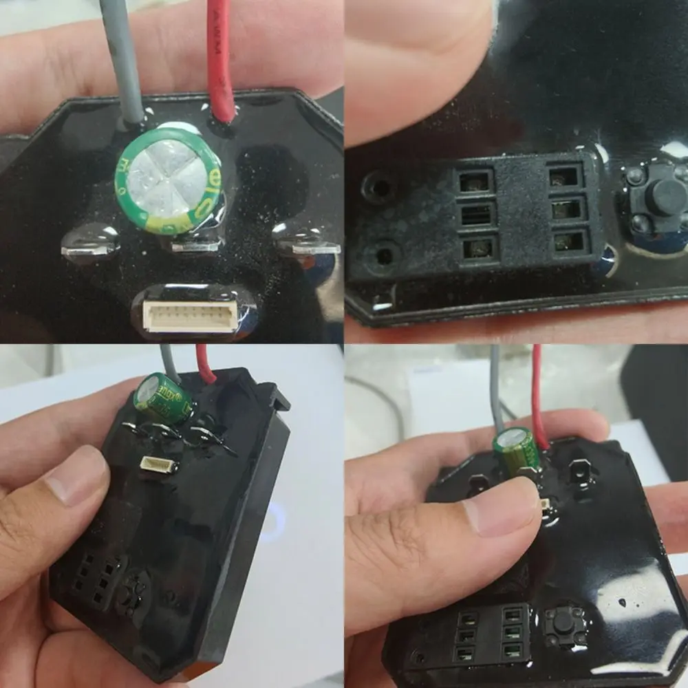 50A Electric Wrench Controller Board Brushless Lithium Circuit Board Speed Switch Aluminum Shell Controller