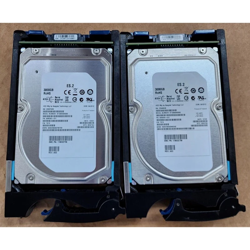 

100%New In box 3 year warranty 3TB 7.2K 6Gb SAS 005049278 005049453 VX-VS07-030 Need more angles photos, please contact me