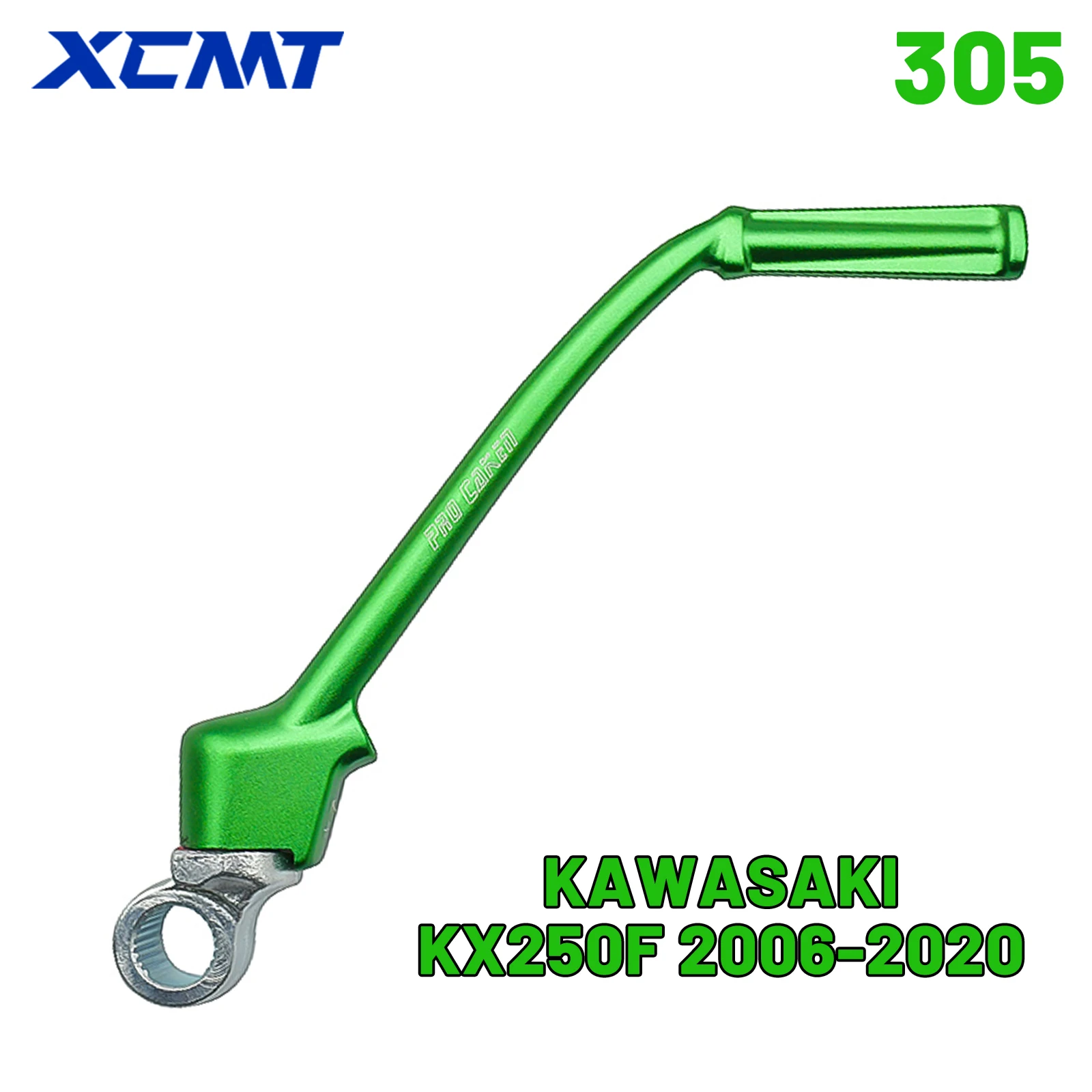 รถจักรยานยนต์ CNC ปลอม KICK Start Starter คันโยกสําหรับ KAWASAKI KX65 KX85 KX100 KX250F KX450F KLX450R KLX450R 2000-2021 อะไหล่