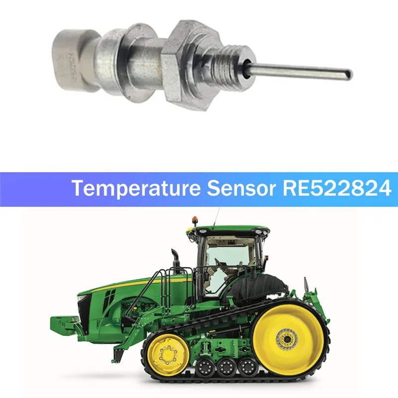 أفضل العروض 1 قطعة مستشعر درجة الحرارة RE522824 قطع غيار لمحرك John Deere Excavator 210G 240DLC 250GLC 270DLC 4045 6