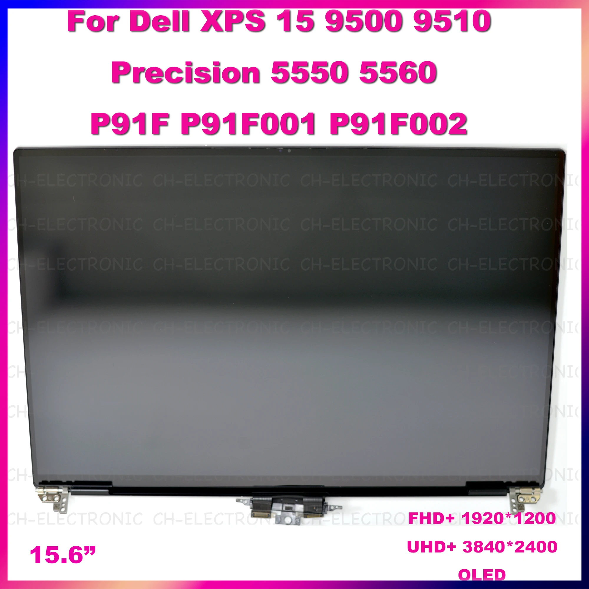 

Полная сборка для Dell XPS 15 9500 9510 9520, сенсорный ЖК-экран, прецизионный 5550 5560 5570, сборный дисплей P91F P91F001 P91F002