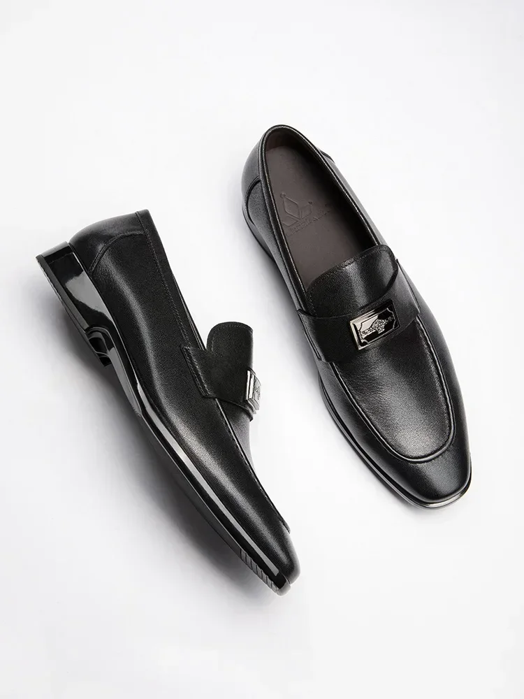 

2024 Spring And Autumn New Men's Formal Shoes Genuine Leather Business Casual Shoes