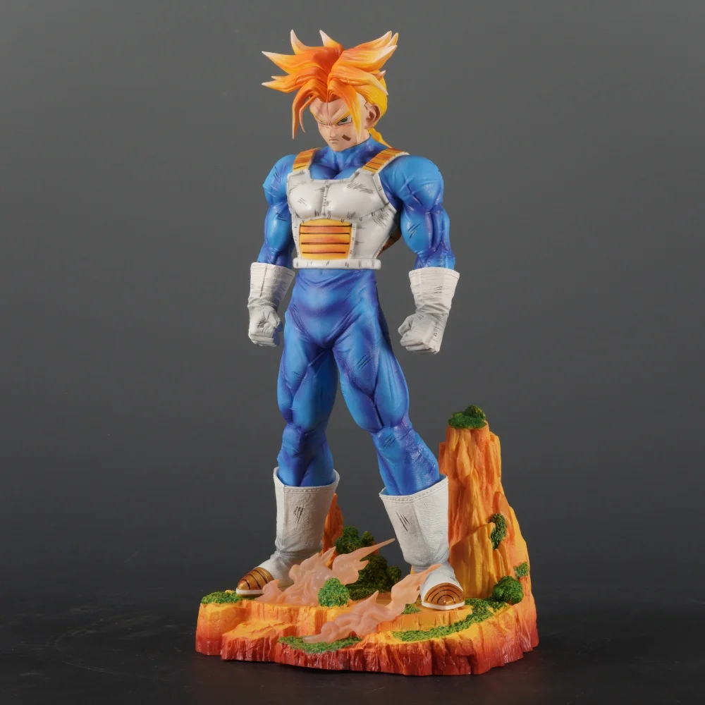 29ซม./11.42in Anime Dragon BallรูปTrunksตัวเลขการกระทําPvc Torankusuรูปปั้นเดสก์ท็อปOrnamenคอลเลกชันรุ่นของเล่นของขวัญ