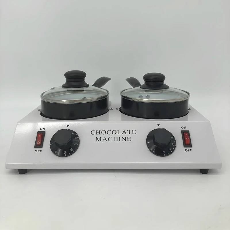 Chocolate furnace machine direct heating ceramic inner wall insulation pot constant temperature baking commercial