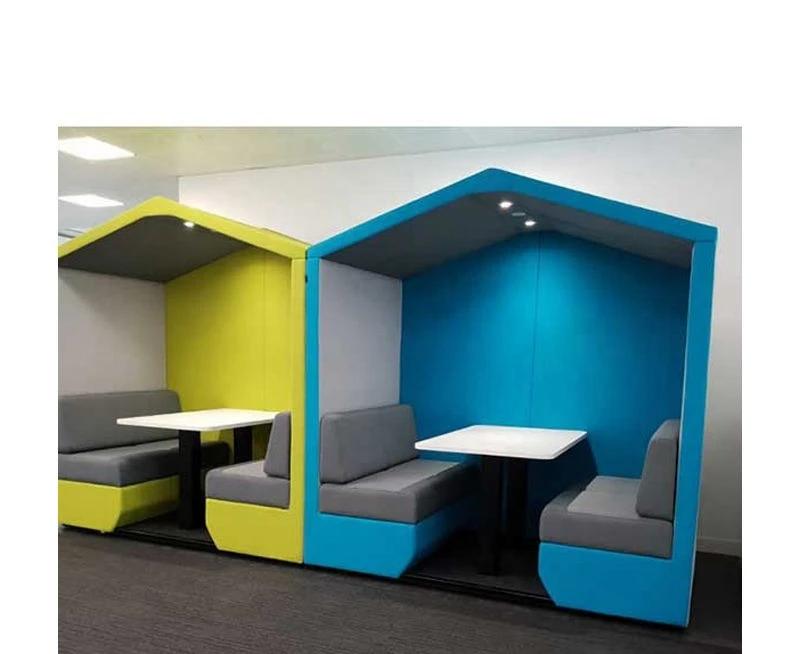 Negotiation space Negotiation single sofa Enclosed business negotiation Reception leisure sofa