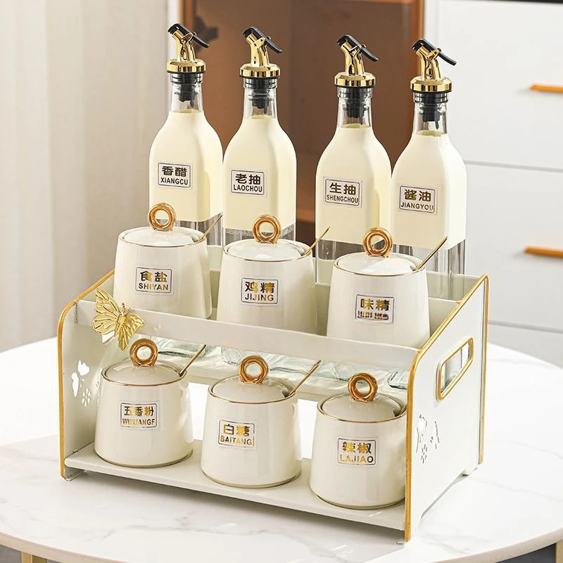 

High value kitchen seasonings oil salt sauce