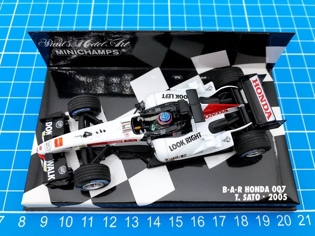 

Minichamps 1:43 F1 007 2005 Takuma Sato Simulation Limited Edition Resin Metal Static Car Model Toy Gift