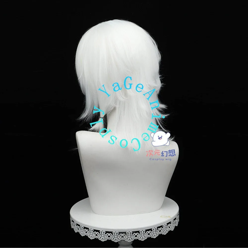 Bailing Cosplay Wig Realistic Scalp Extended Wolf Cut Hair for Halloween Convention and Photo Shoot