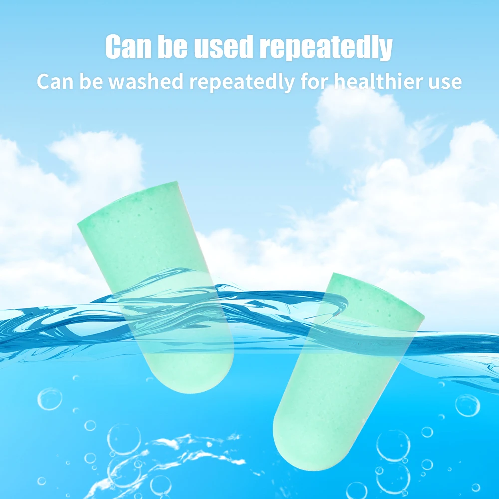 Travel Sleeping Soundproof Earplugs For Sleep Special Mute Soft Slow Rebound Anti-Noise Protection Ear Plug Silent Earplug