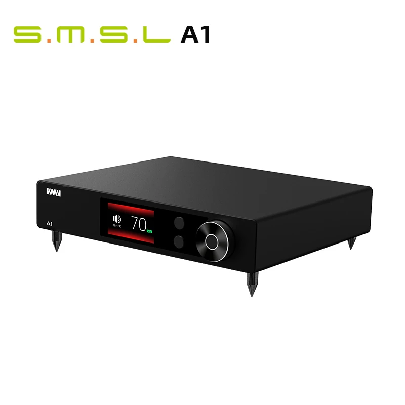 [OUT OF STOCK] SMSL A1 High Resolution Power Amplifier Small Delicate RCA Input 6.35 Earphone PGA2311 Powerful Driving Force