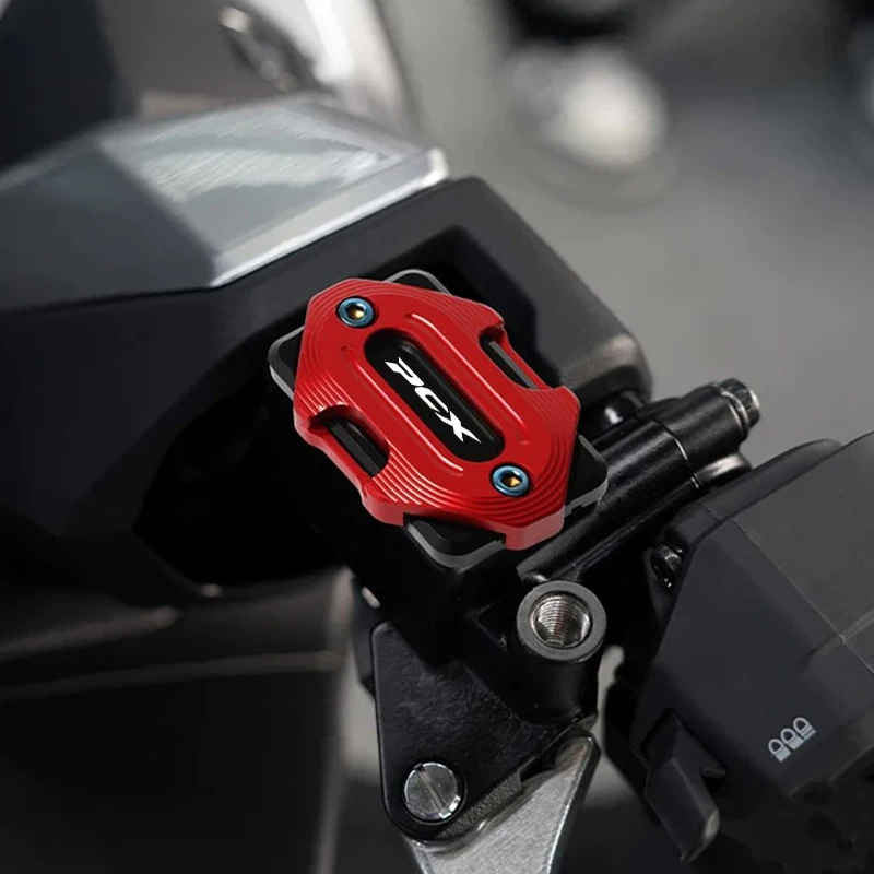 PCX الجبهة الفرامل أسطوانة رئيسية خزان السائل غطاء غطاء لهوندا PCX 160 150 125 pcx160 PCX150 PCX125 دراجة نارية الملحقات #2