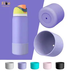 New Silicone Boot For Hydro Flask 32 40 Oz Water Bottle Free Anti-Slip Bottom Sleeve Cover For Stanley 40oz Tumbler With Handle