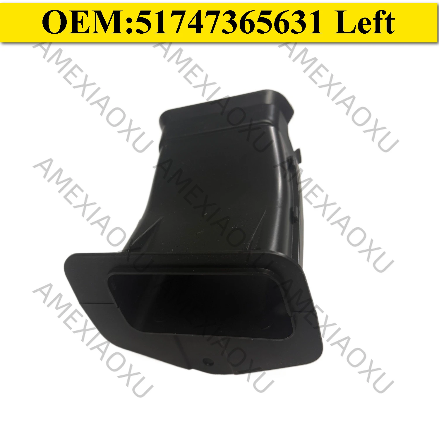 51747365631 51747365632 for BMW 7 series front brake cooling into trend duct