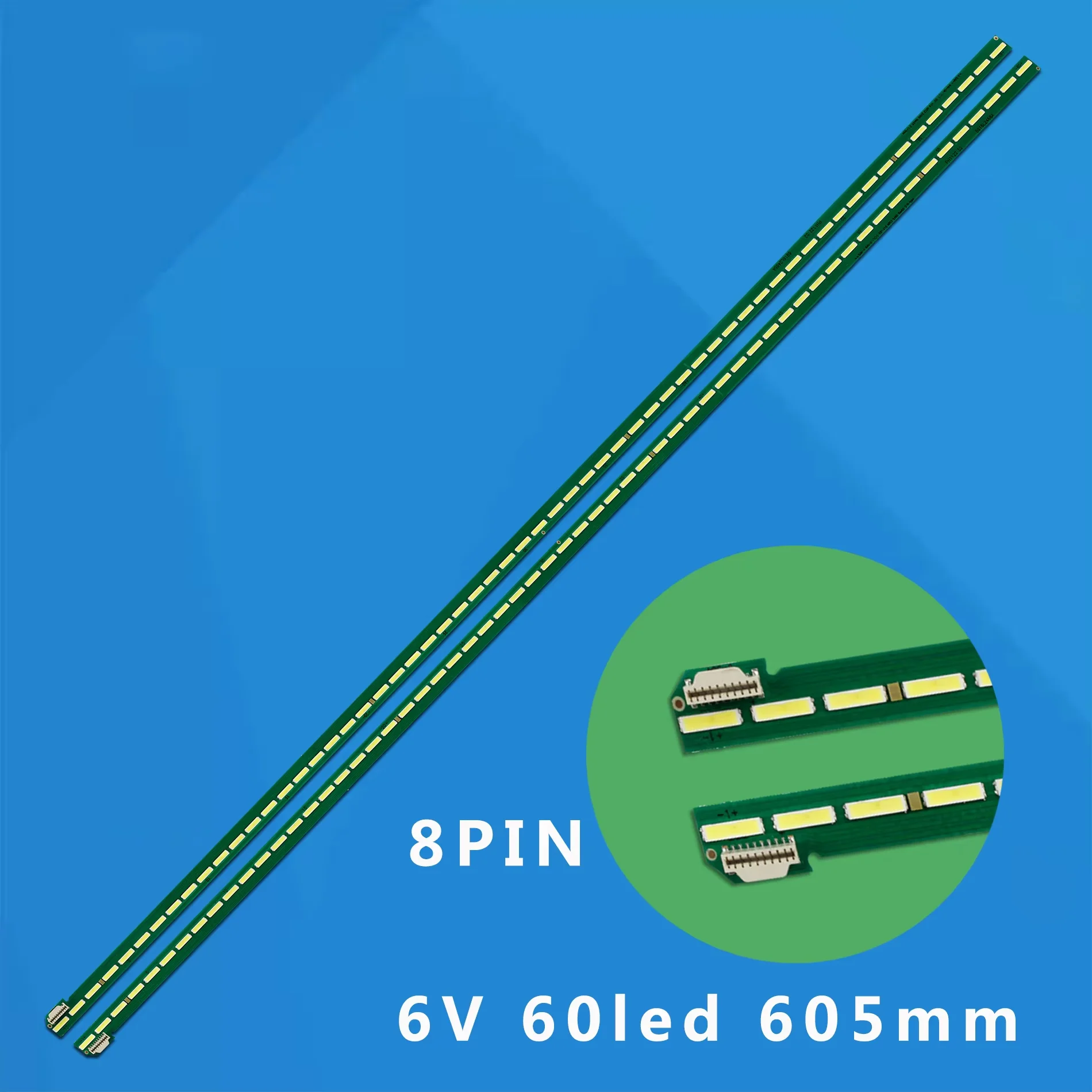 2pcs/set LED Strip AGF79080101 for 55UW660H 55UH680V 55UH652T 55UH7900 55UH7920 55UH6810 55UH650T 55UH668V 55UH654T