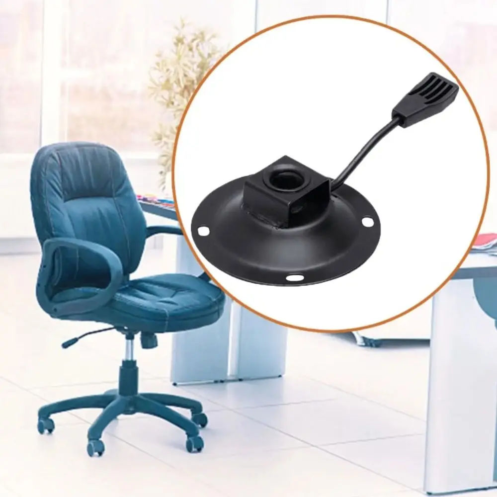 Heavy Duty Office Chair Base Base Plate Height Adjustment Swivel Chair Base Stability Lift Mechanism Chair Replacement Part