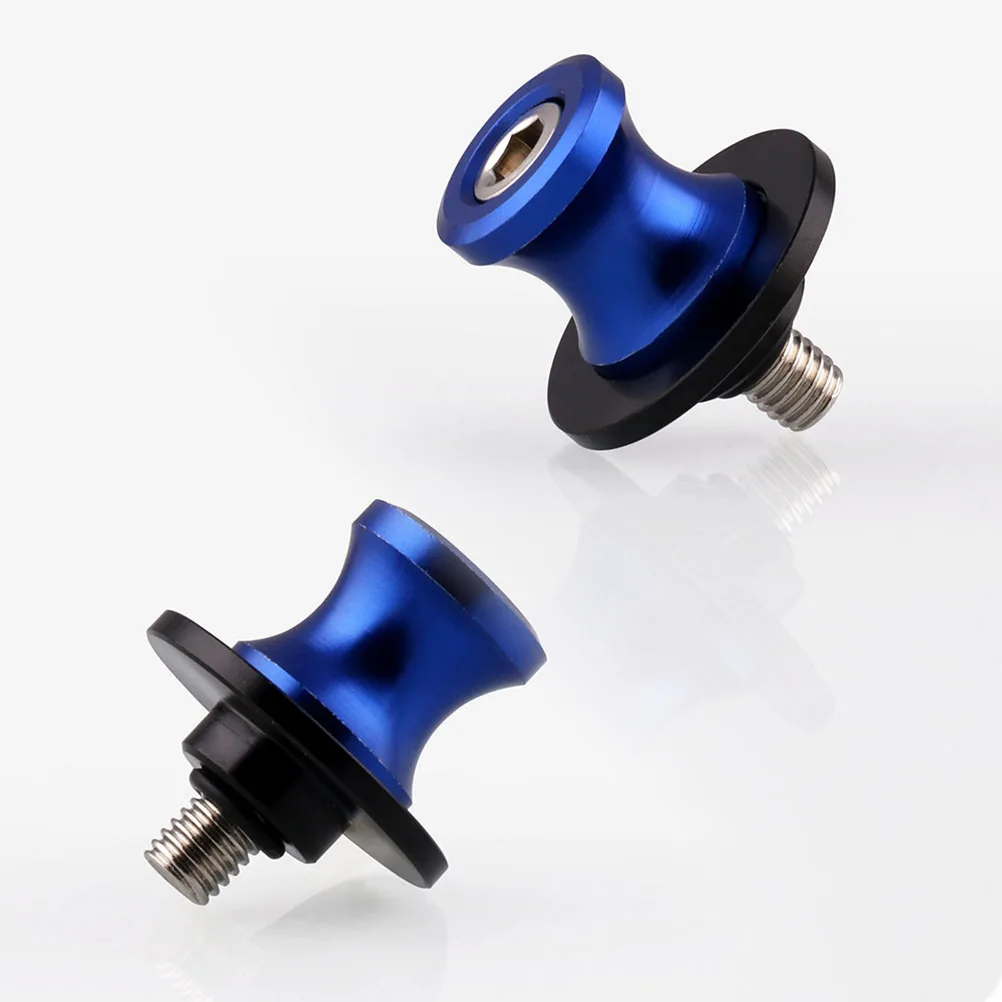 

2 Pcs Motorcycle Accessories Screws CNC Aluminum Car Nail Swingarm Spool Ring Stand