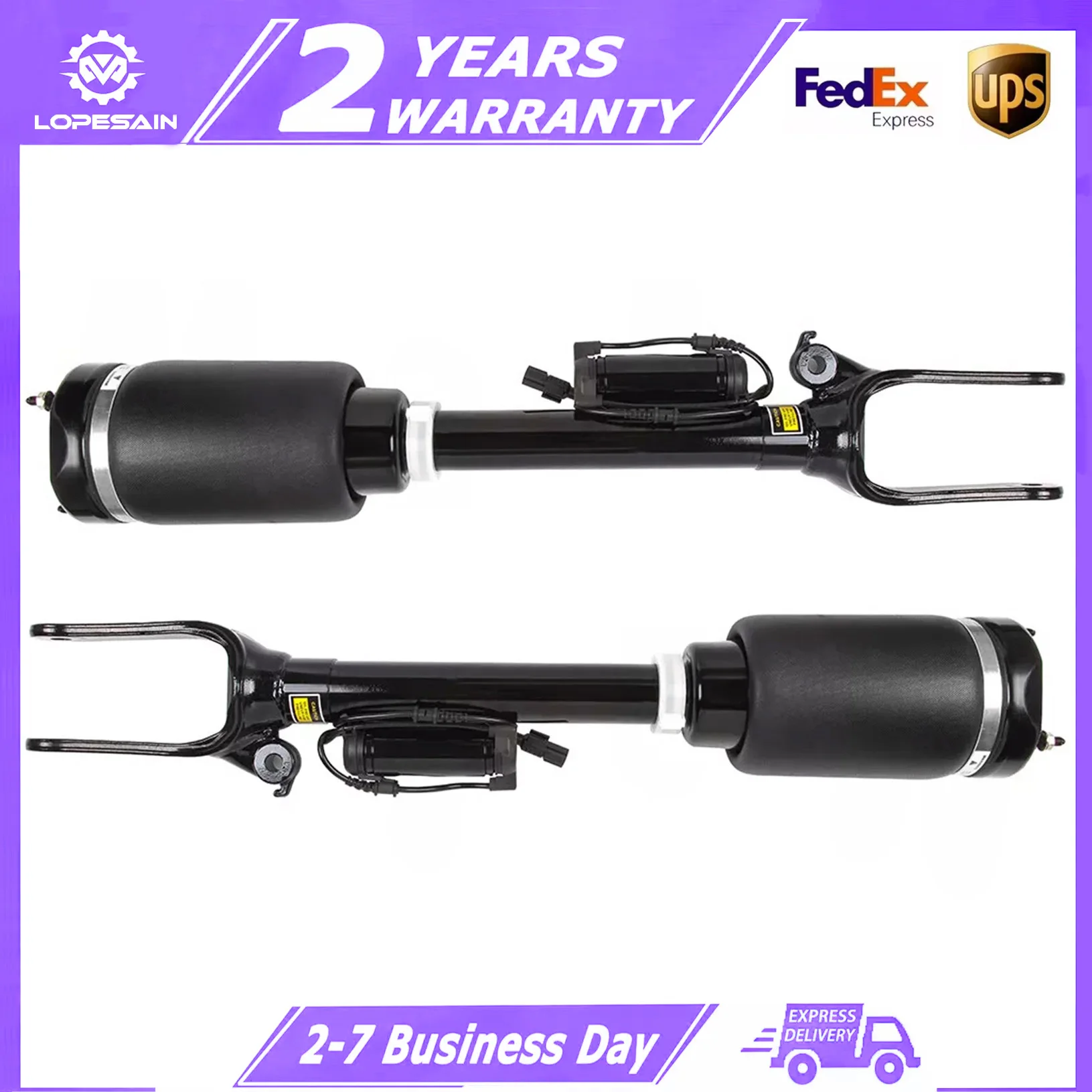 Pair For  Front Air Suspension Strut With ADS For Mercedes X164 GL350 GL450 W164 ML320 ML350  1643204613 1643206013