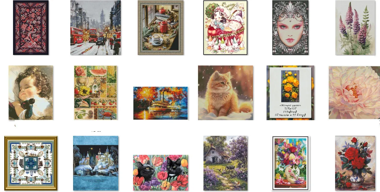 

Набор для вышивки крестом, новый набор для вышивки крестом из хлопка «сделай сам», картина маслом, корабль 83-54, набор для вышивки крестом, набор для вышивки крестом