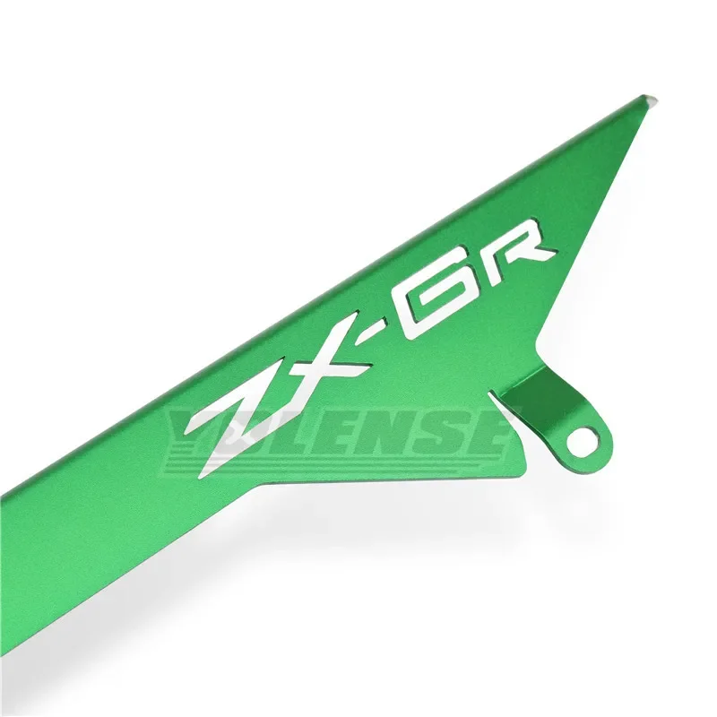 Motorcycle CNC Aluminum Chain Cover Rear Chain Belt Guard Modified Parts For Kawasaki  ZX-6R ZX6R 2019-2021 2022 2023 2024 2025