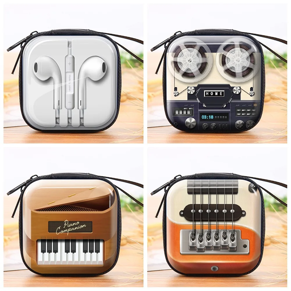 

Retro Radio Tape Purse Woman Wallet Wallet for Coins Silicone Purse Coin Purse Keyring Coin Purse Money Candy Storage Pouch