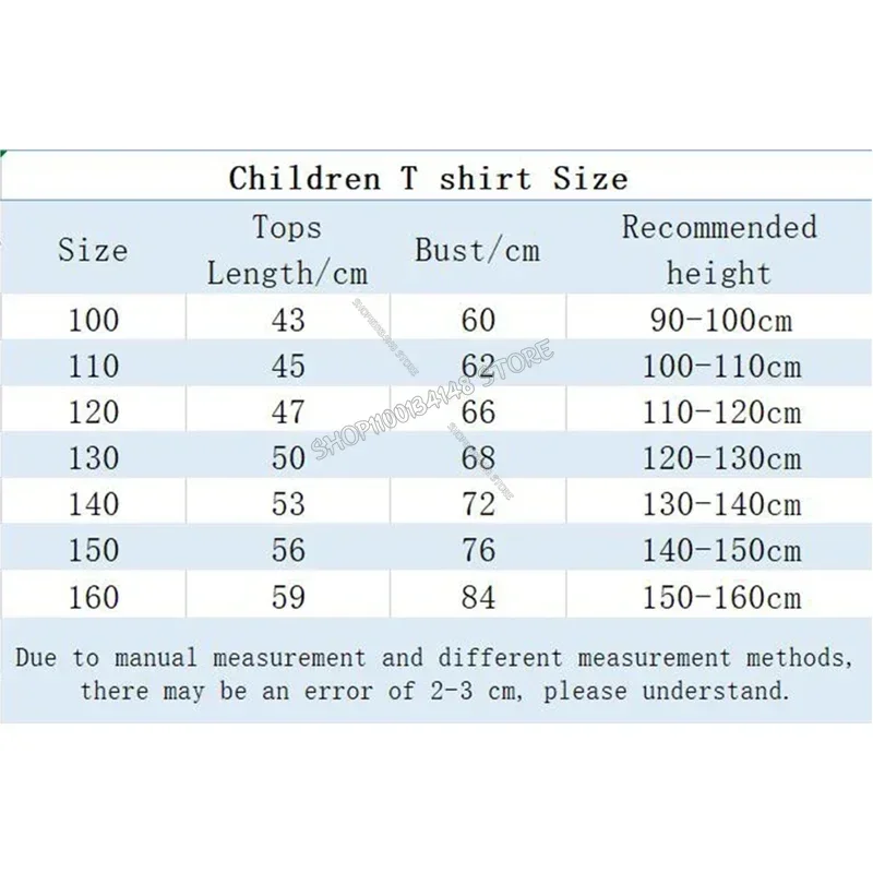 Care Bears Birthday Number T-shirt Children Tee Top Round Collar Clothing Kawaii Girls Short Sleeve Kids Cartoon Clothes Gift view 6