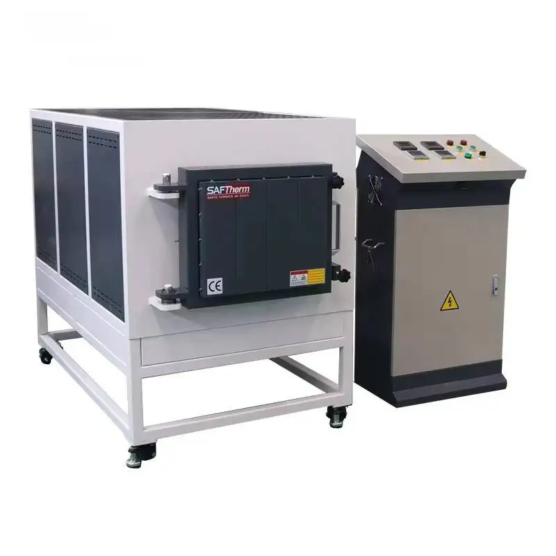 1100 1200 Degree Industrial Heating Ceramic Furnace Shuttle Kiln Heat Treatment Hine Customized - Image 5