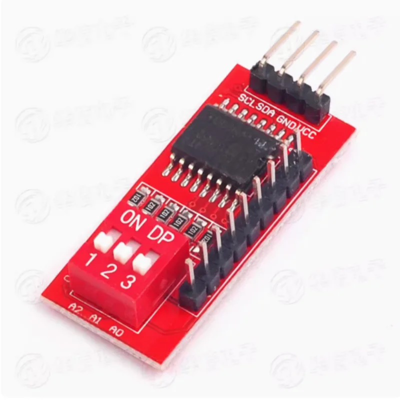 Módulo de expansión PCF8574T, 10 piezas/IO, bloques de construcción electrónicos