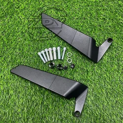 New Motorcycle Mirrors Stealth Mirrors Sports Winglets Mirror Kit Adjustable Mirrors Wing Mirrors For BMW CE 04 CE04 2022-2023