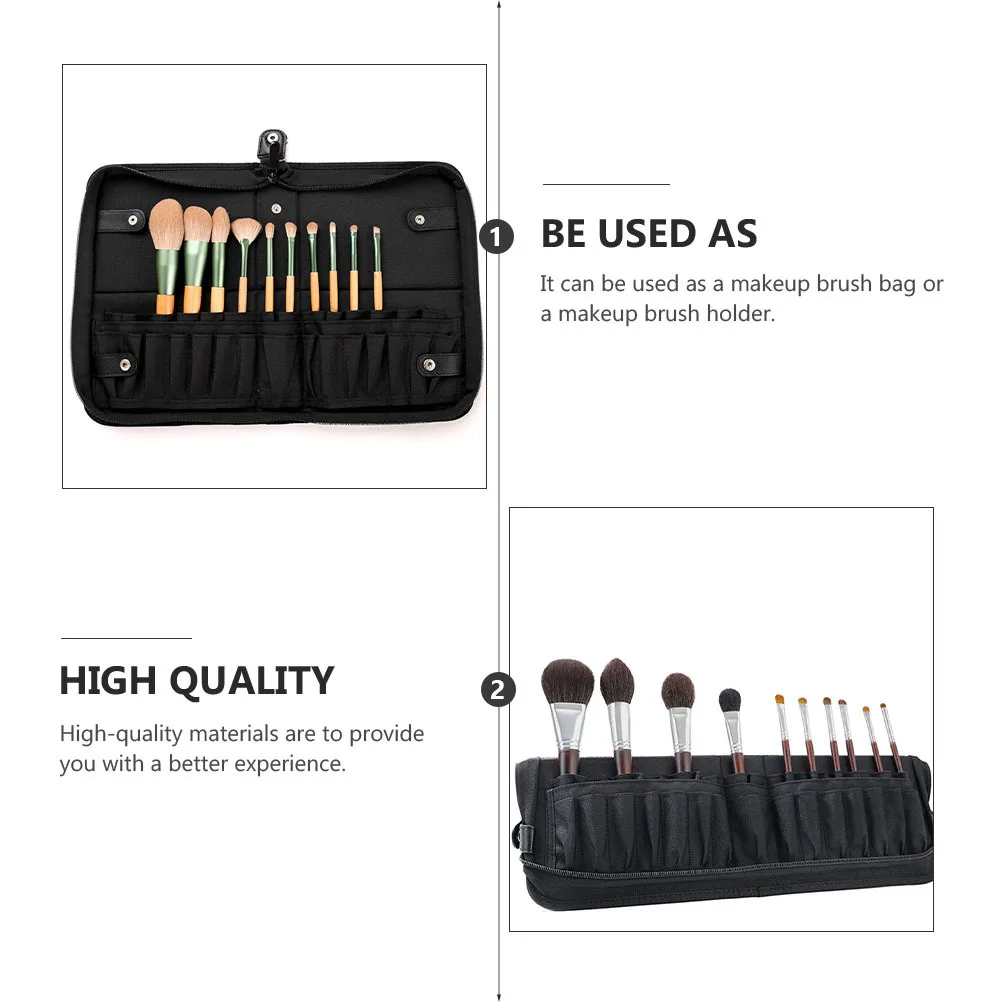 

Brush Organizer Case Pouch Bag Multipurpose Makeup Brush Holder High Quality Materials for Women Gift Portable