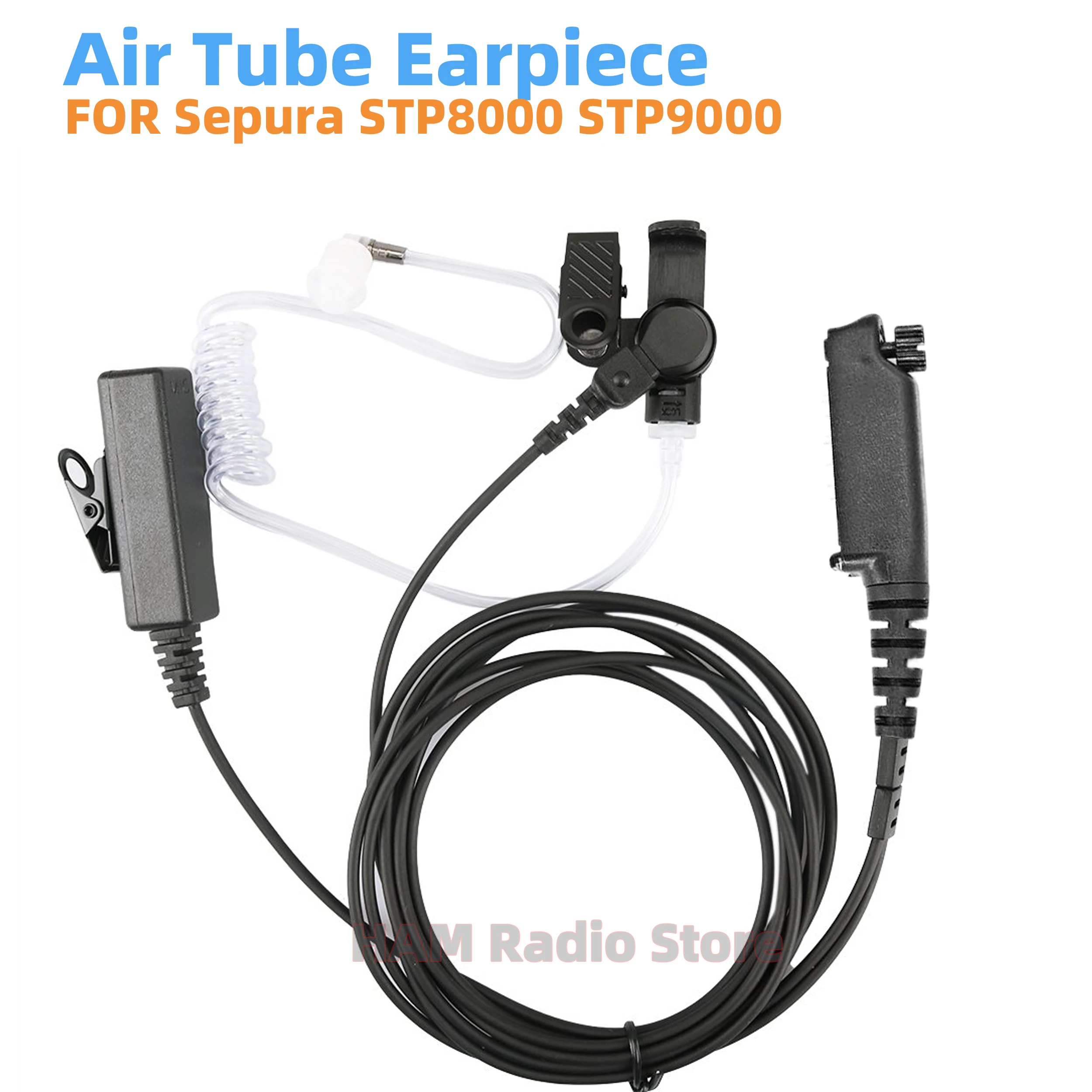 

Air Tube Earpiece Headset For SEPURA STP8000 STP8030 STP8035 STP8038 STP8040 STP8080 STP9000 Walkie Talkie Radio Earphone