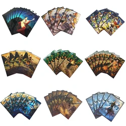 60PCS/BAG TCG Card MGT The Wandering Emperor Sleeves Game Characters Protector Cards Shield Graphics Protector Color Sleeves PKM