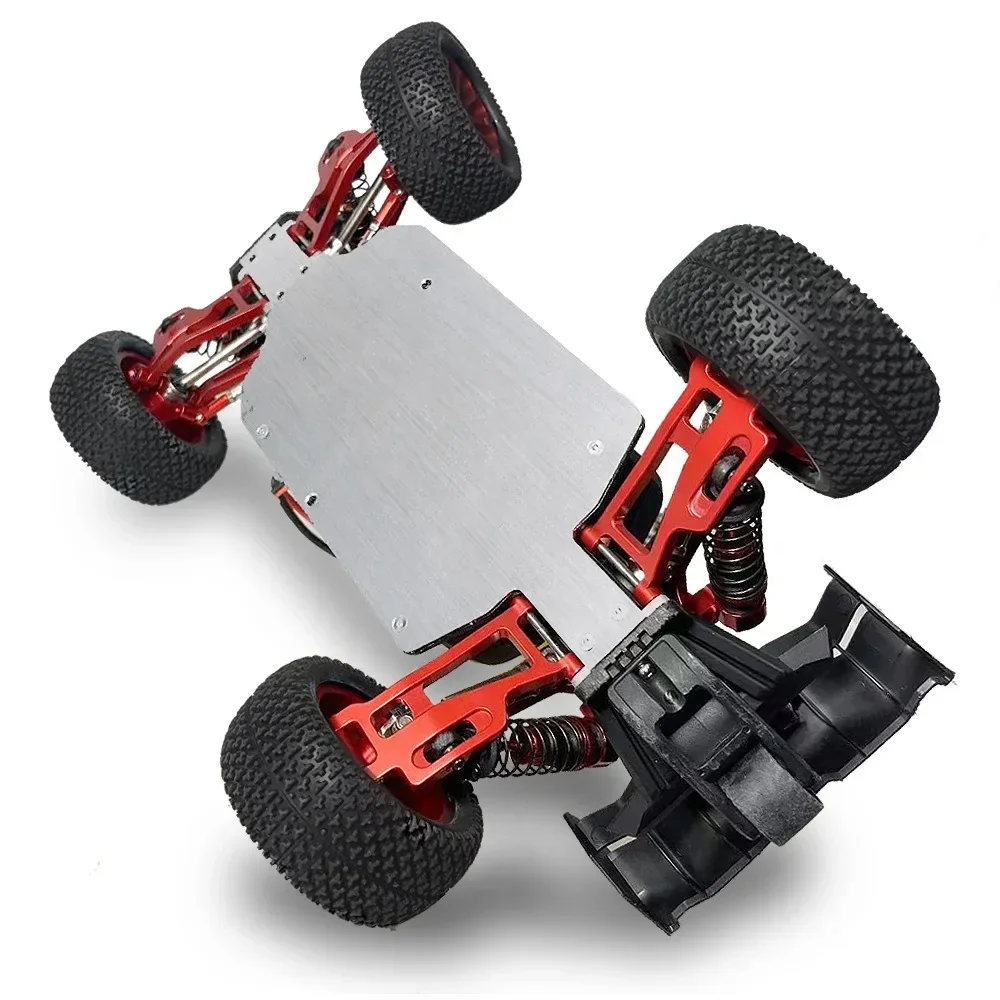 MJX1/14 14209 14210 1/14 RC 자동차 스테인레스 스틸 섀시 아머 금속 업그레이드 부품 액세서리