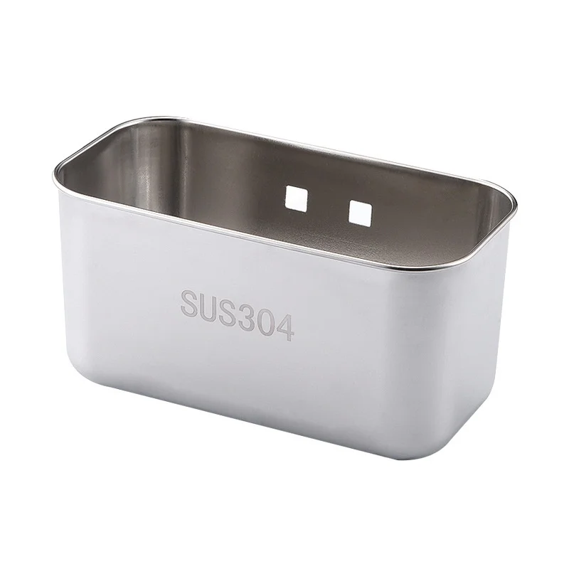 304 Stainless Steel Sink Asphalt Basket Dishwasher Water Pool Hanging Garbage Filter Rack Filter Storage Rack