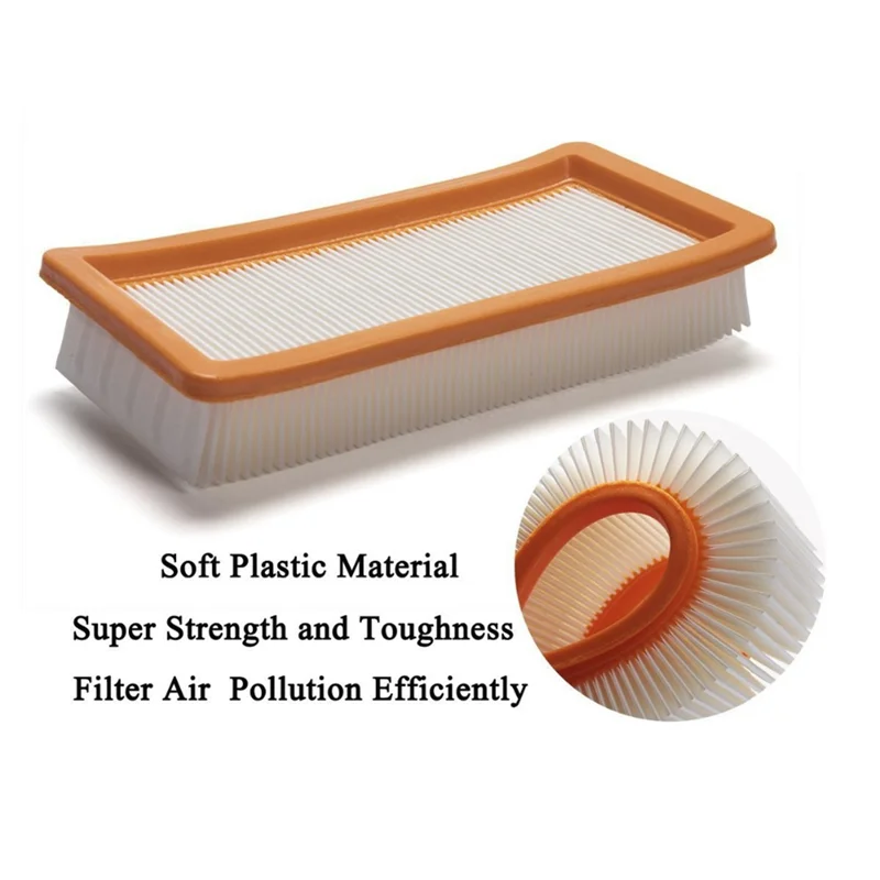 Motor Protection Filter for Karcher DS 6 Premium / BR 45/22 C Bp Pack DS 5600 Puzzi 30/4 E DS5500 Vacuum Cleaner Parts